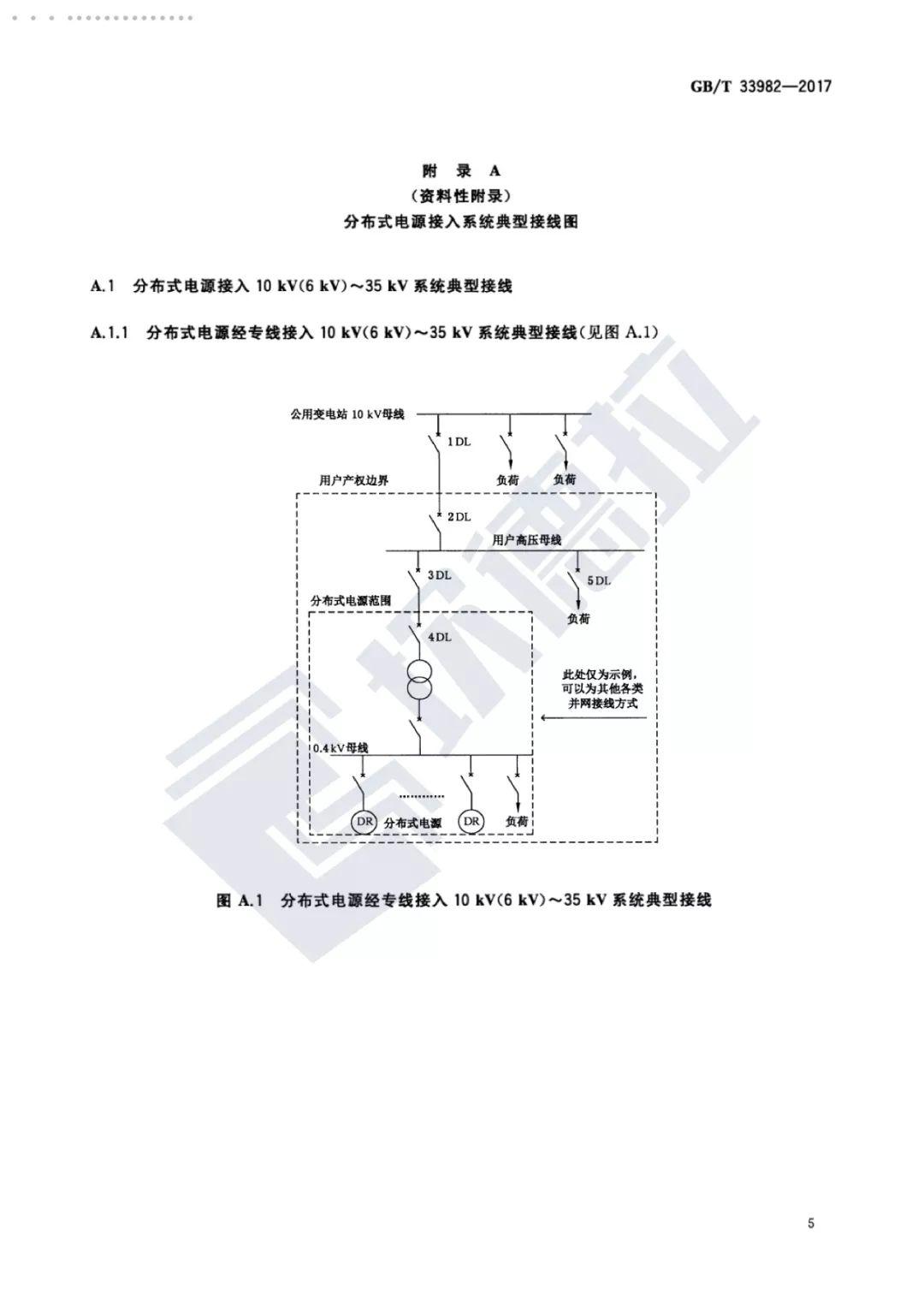 【规范图书馆】分布式电源并网继电保护技术规范